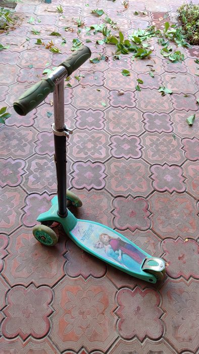 Велосипед и самокат