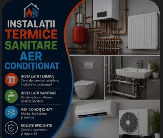 Instalatii termice ,sanitare si aer conditionat !!!