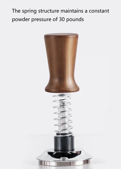 Кофе Темпер 51 mm Динамометрический материал дерево Бук