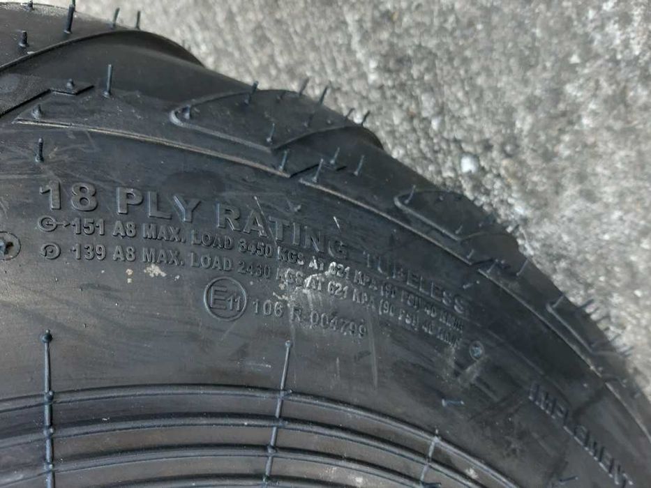 Marca OZKA cauciucuri noi 400/60-15.5 cu 18 pliuri pentru remorca