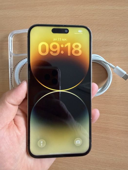 De vanzare iPhone 14 Pro Max Gold- pret fix