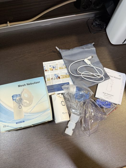 Чисто нов преносим безжичен Mesh небулизатор YS35 – тих и компактен