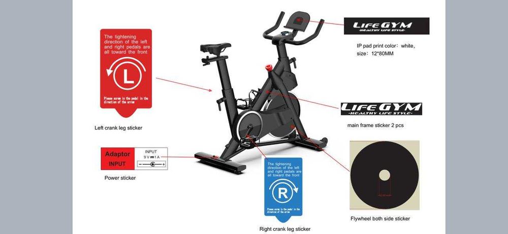 Велотренажер Lgm 018 (Hi-tech model)