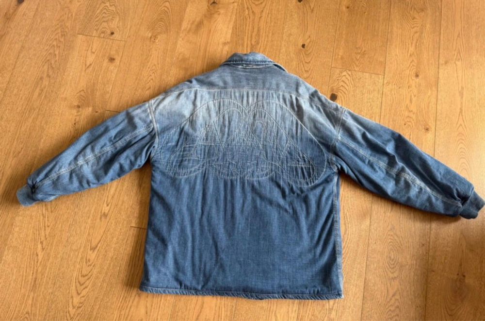 Geaca denim groasa Alexander McQueen
