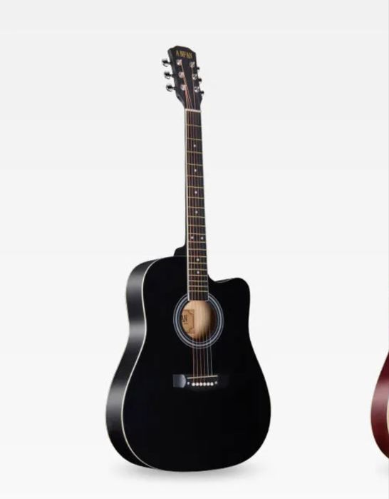 Гитара, қара түсті, новый қолданылмаған