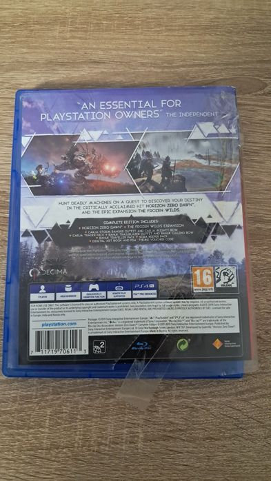Horizon Zero Down ps4