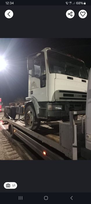 Piese iveco eurocargo 12 tone punți fata spate cutie viteze