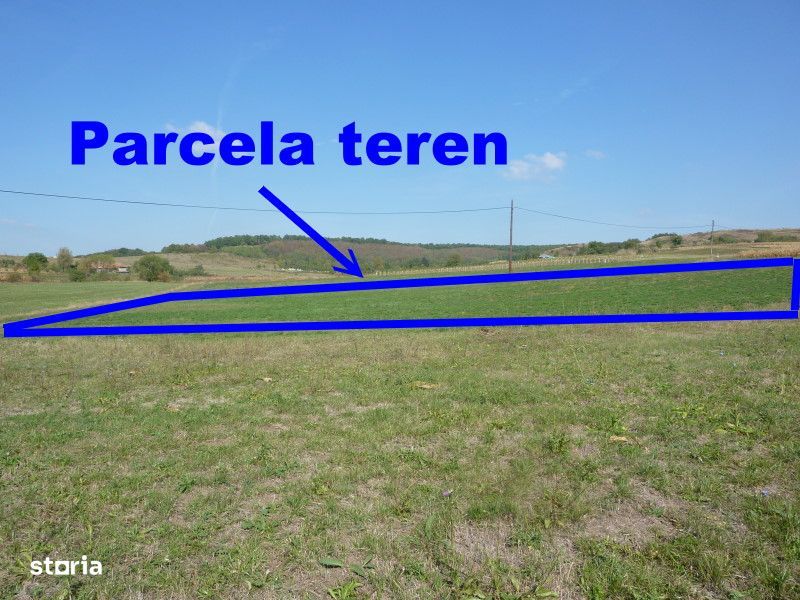 Teren de vanzare 2 900 mp sau 2 165mp pt casa de vacanta