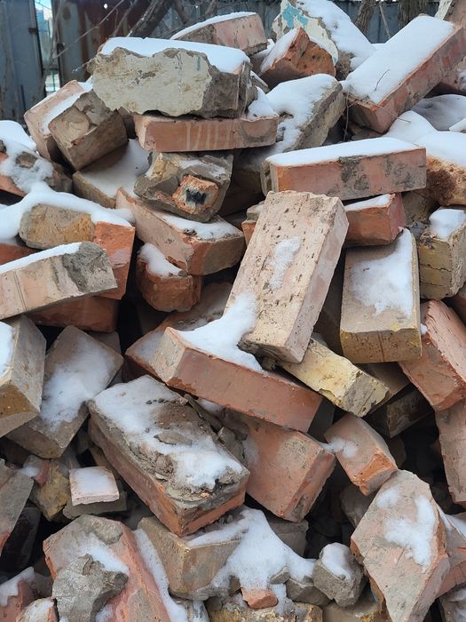 кирпич Красный б у