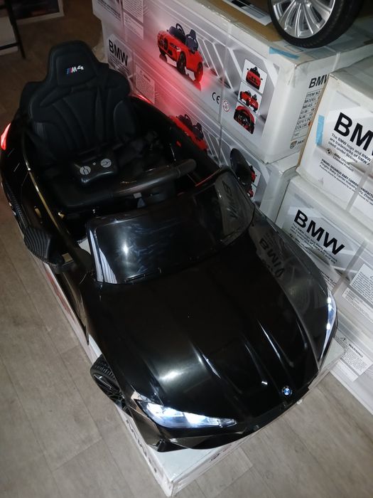 Нова!!Промо Акумулаторна кола BMW M4 12V. с меки гуми