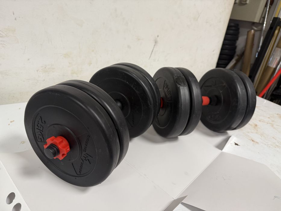 Set gantere reglabile noi 10 kg+10 kg=20 kg.Germany pret promo 150 lei