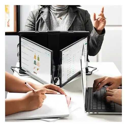 Складной тройной монитор для ноутбуков премиум сегмента