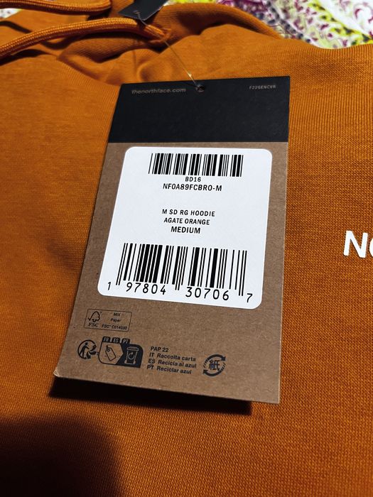 The north face размер М   hoodie