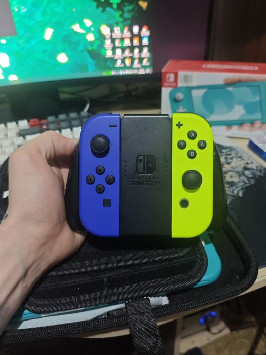 Продам Nintendo switch lite 256 gb в комплекте