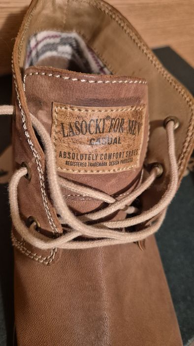 Ghete piele naturală Lasocki for men casual M43