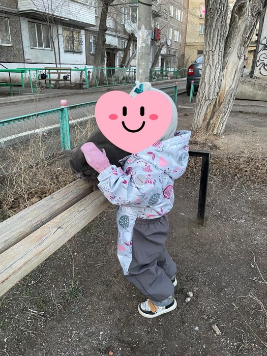 Комбинезон демисезонный на девочку