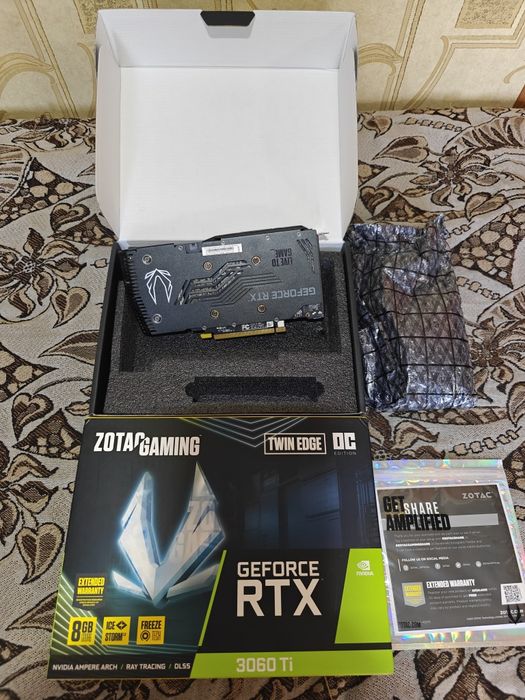RTX 3060 Ti 8Gb Видеокарта
