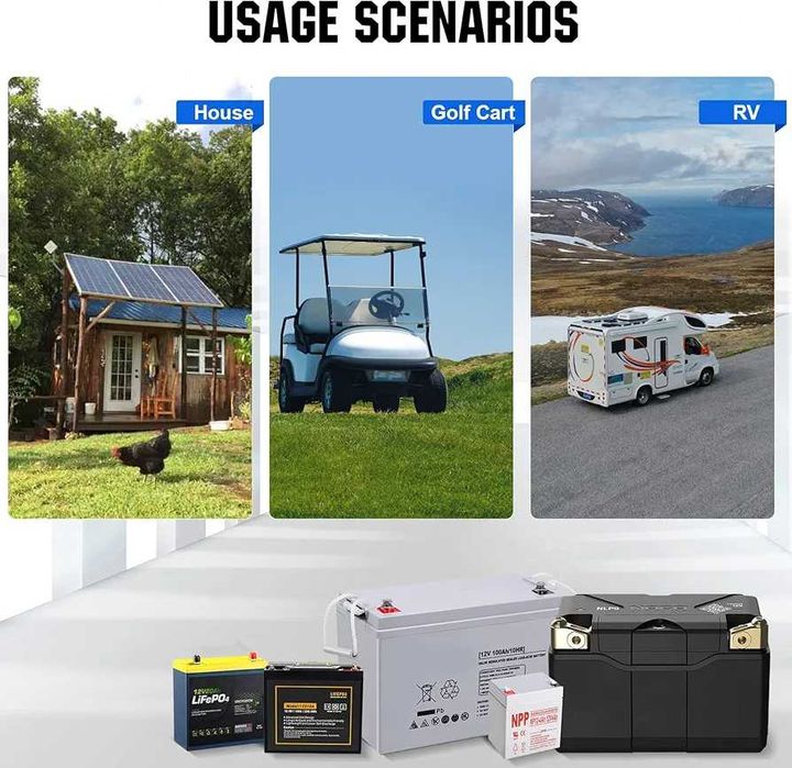 Battery monitor 10-100v