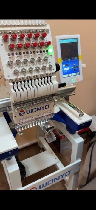 Продается промышленная  вышивальная машина WONYO