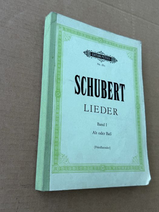 Franz Schubert. Lieder band I