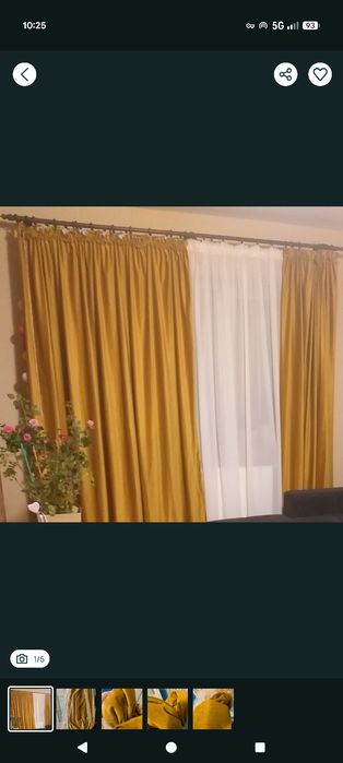 Vand draperii stare excelentă
