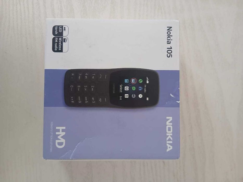 Nokia 105 новый каропкасымен
