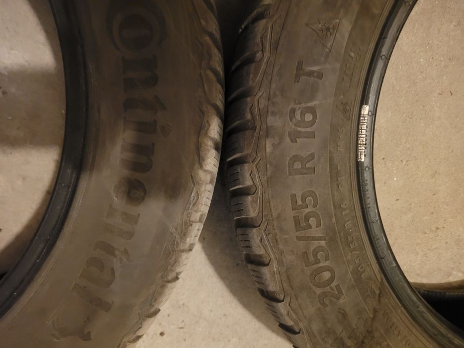 Зимни гуми 205 55 16  continental