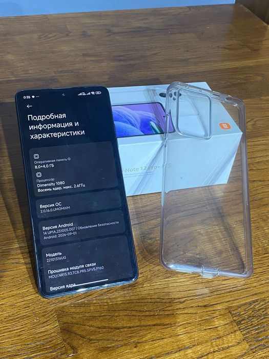 Redmi note 12 pro plus 5g 8/256