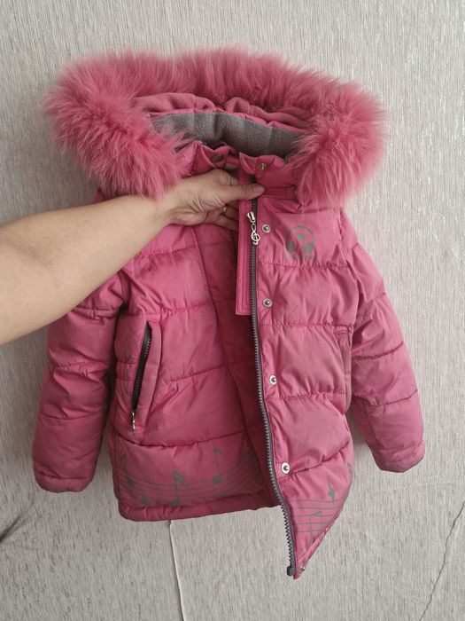 Комбенизон зимний на девочку