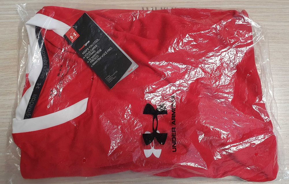 Tricou barbati rosu Under Armour 1314552-602 Challenger II marimea M