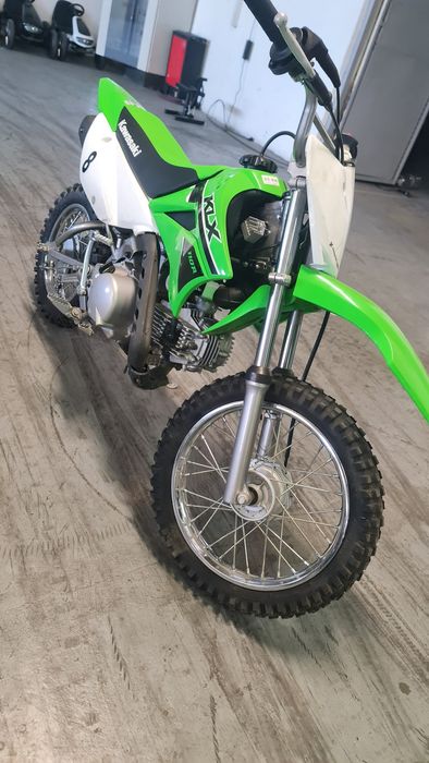 Cross 110cc kawasaki semiautomat pentru copii