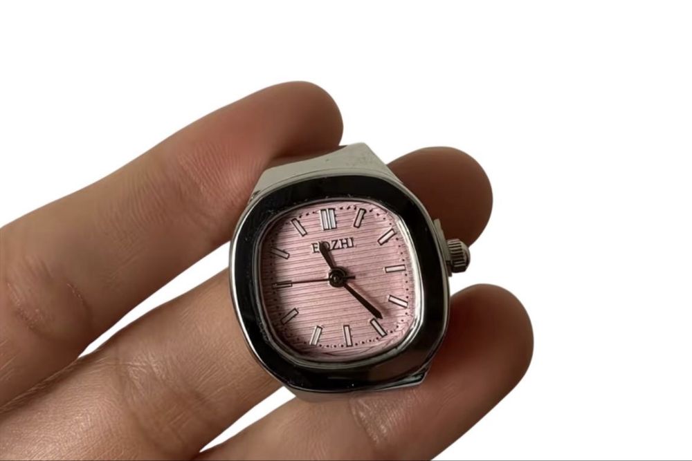 Кольцо-часы, новое