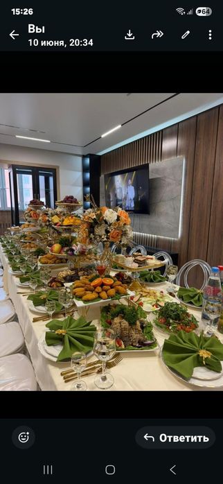Повар на выезд/ Қызылорда