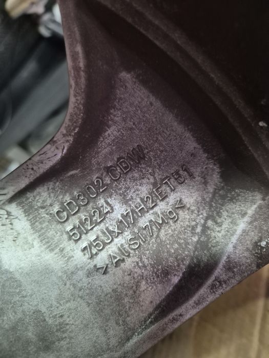 Jante originale r17 skoda, vw,audi ,seat