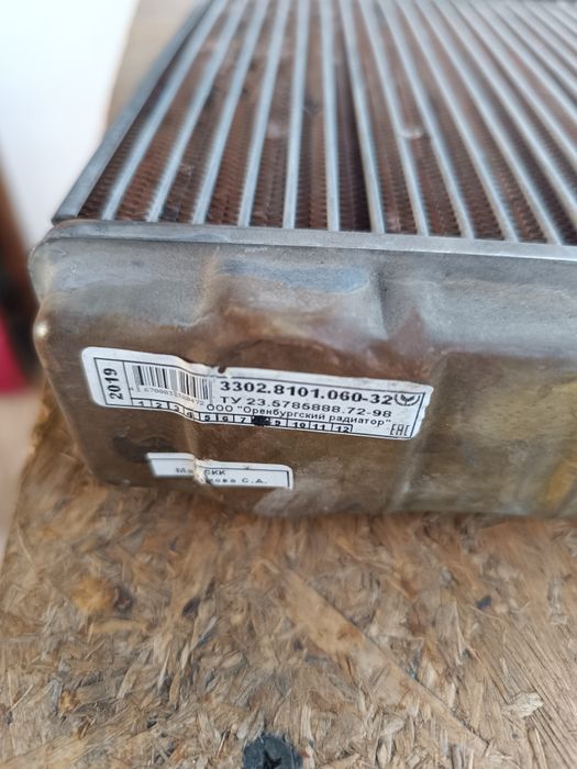 Радиатор печки на газель