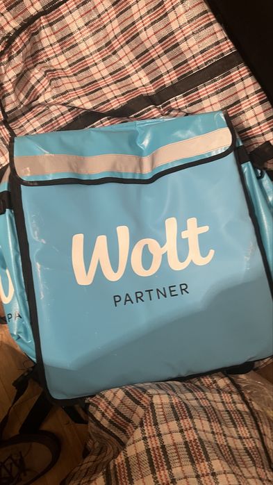 Курьерская термо сумка glovo wolt