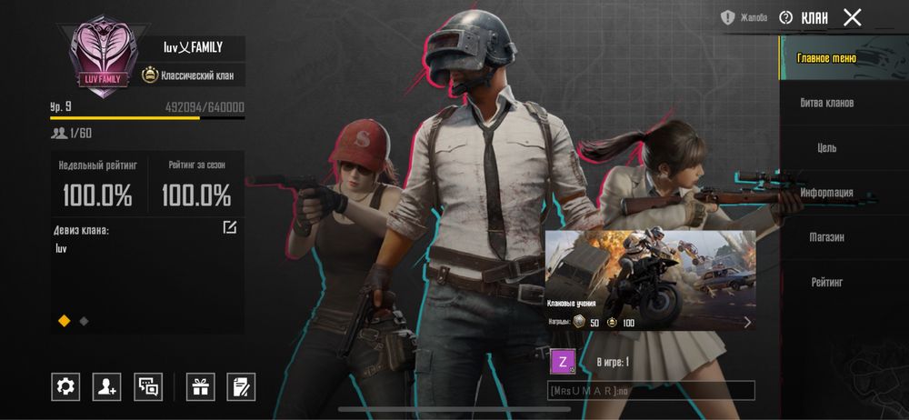 Продам кланы в пабге 6-10 уровни