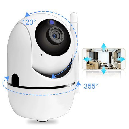 Camera de supraveghere copii IP WIFI Full HD 2MP + card microSD cadou