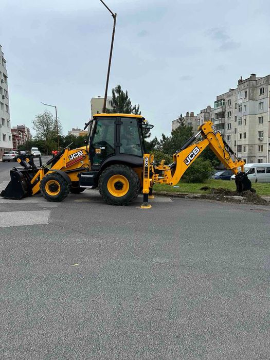 Всички  изкопни услуги с мини багер и челен товарач, комбиниран багер