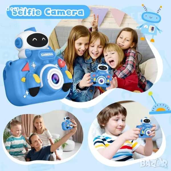 Детска камера GREENKINDER, 2,0 инч 1080PHD с 32GB карта за деца 3-12г.
