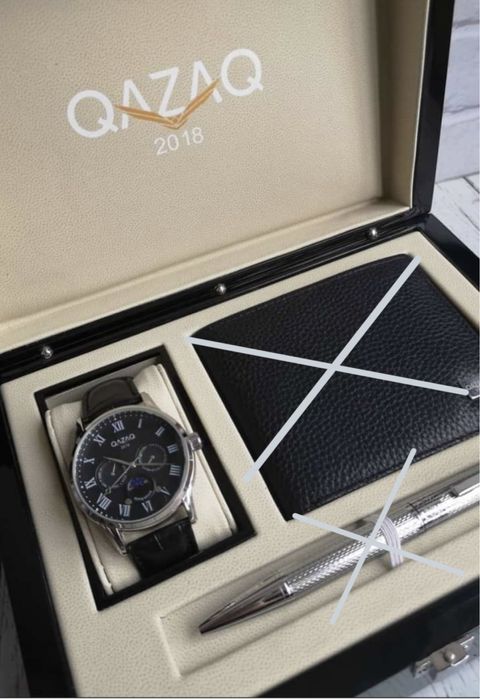 Часы наручные QAZAQ, часы мужские