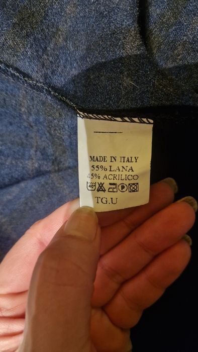 Poncho- Capa 55% lâna, firma Miss Miss by Valentina