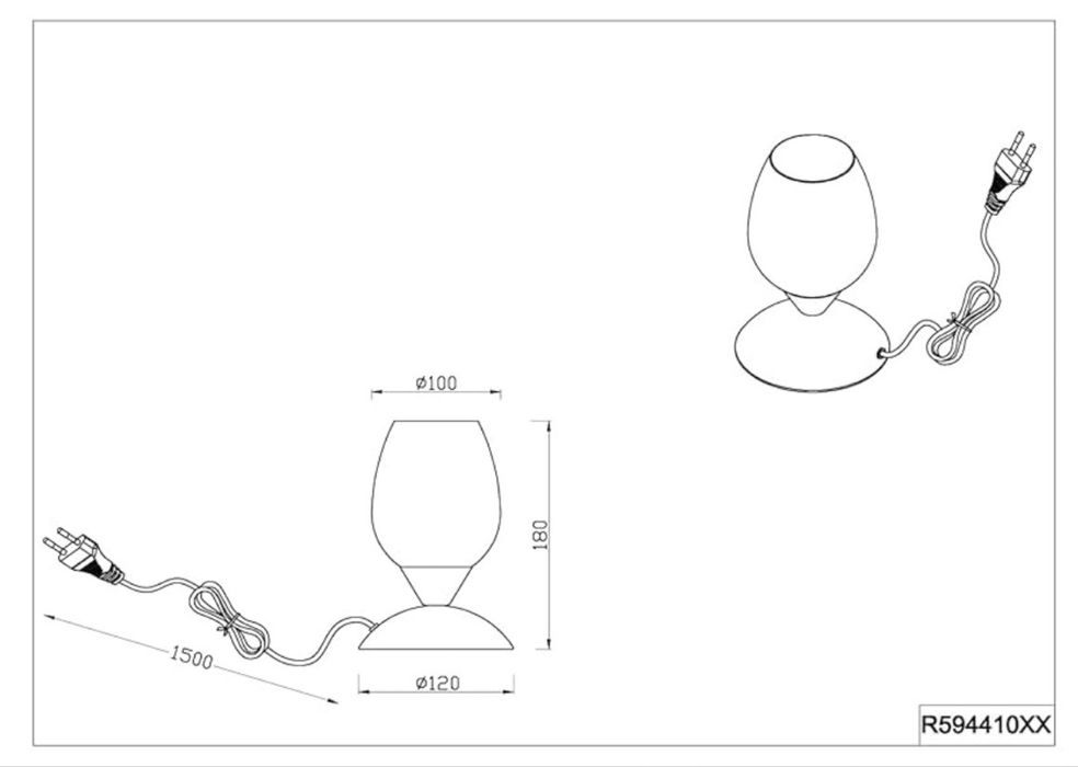Lampă de masă Reality Leuchten Cup