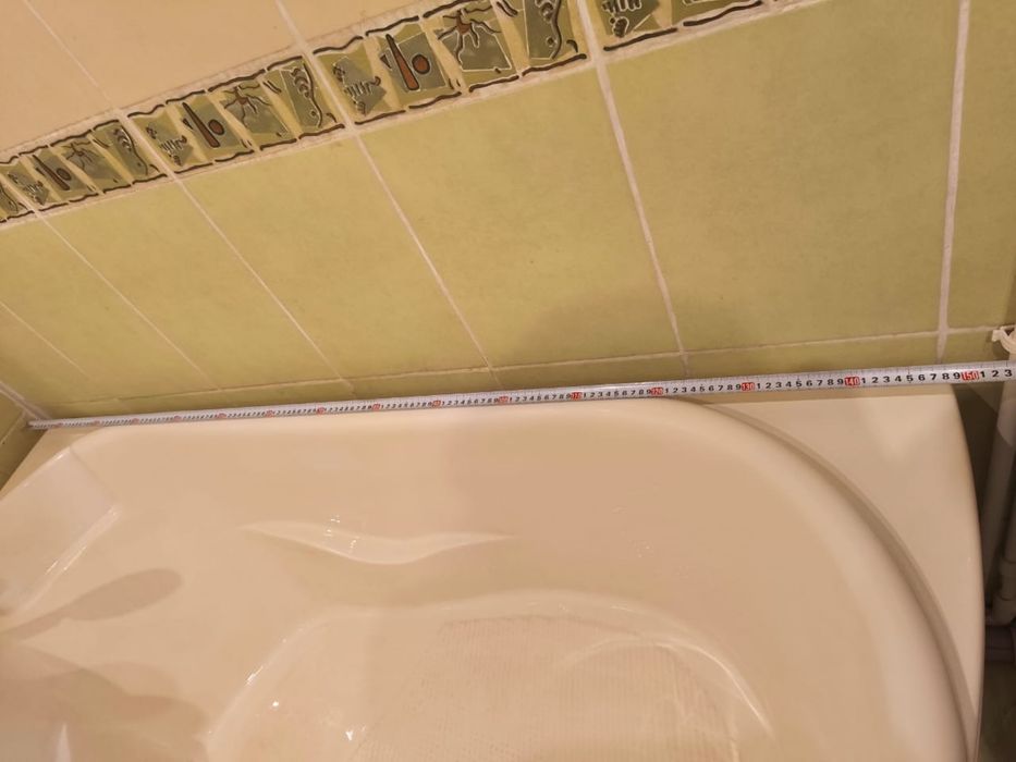 Ванна угловая акриловая