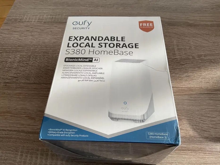 eufy HomeBase 3 S380, BionicMind stocare extensibila pana la 16TB