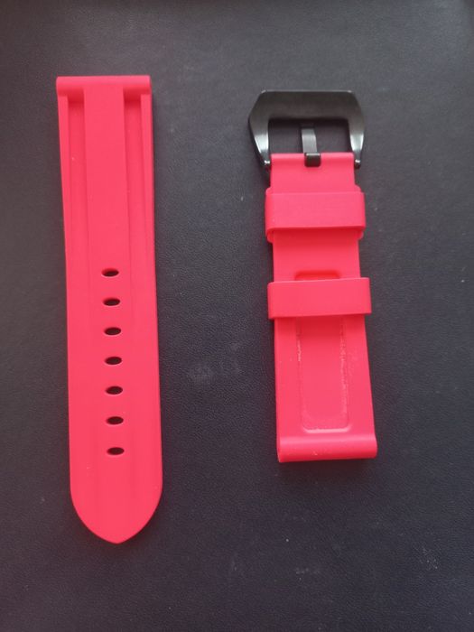 Новый ремешок для часов каучук 24mm