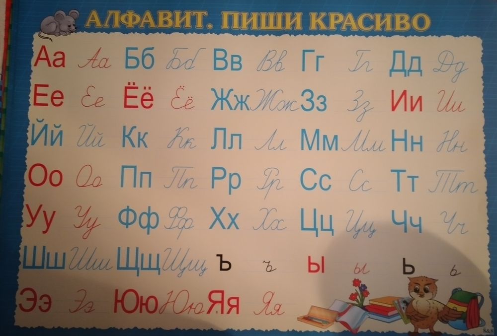 Алиппе.Азбука,английский плакаты