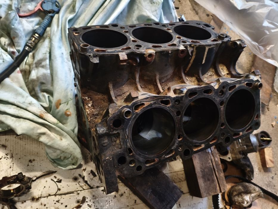 Блок 6g72 3 литра pajero 3-4