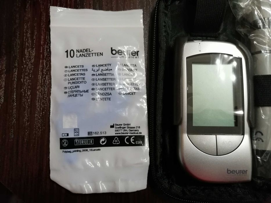 Glucometru Beurer/măsurarea glicemiei