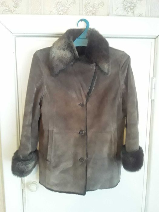 Дублёнка кожанная